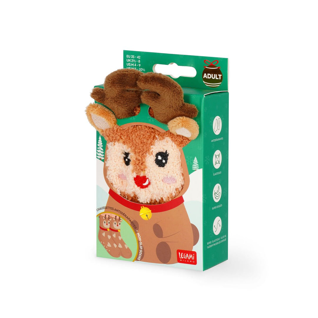 Calcetines antideslizantes Adulto Reindeer - It's a Match!