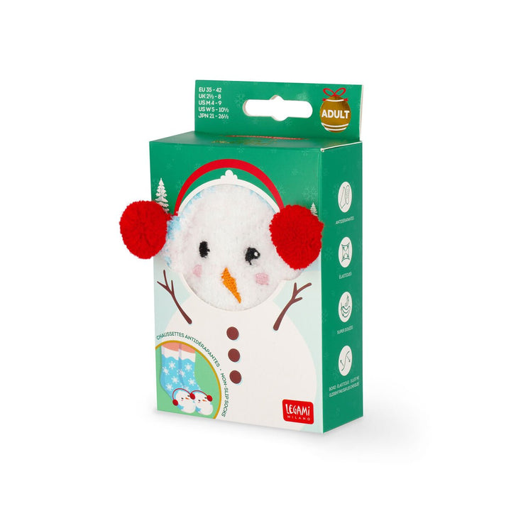 Calcetines antideslizantes Adulto Snowman - It's a Match!