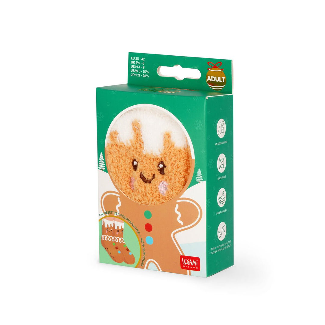 Calcetines antideslizantes Adulto Gingerbread - It's a Match!