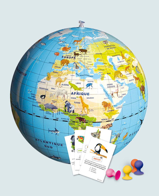 Stick'n quiz : misión animales