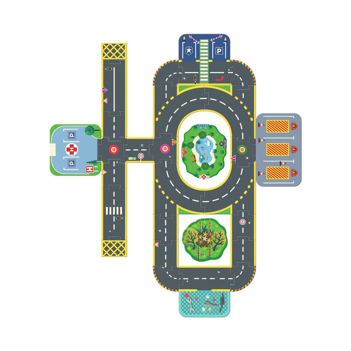Crazy Motors Puzzl'Up City-Gigante - 33 pcs