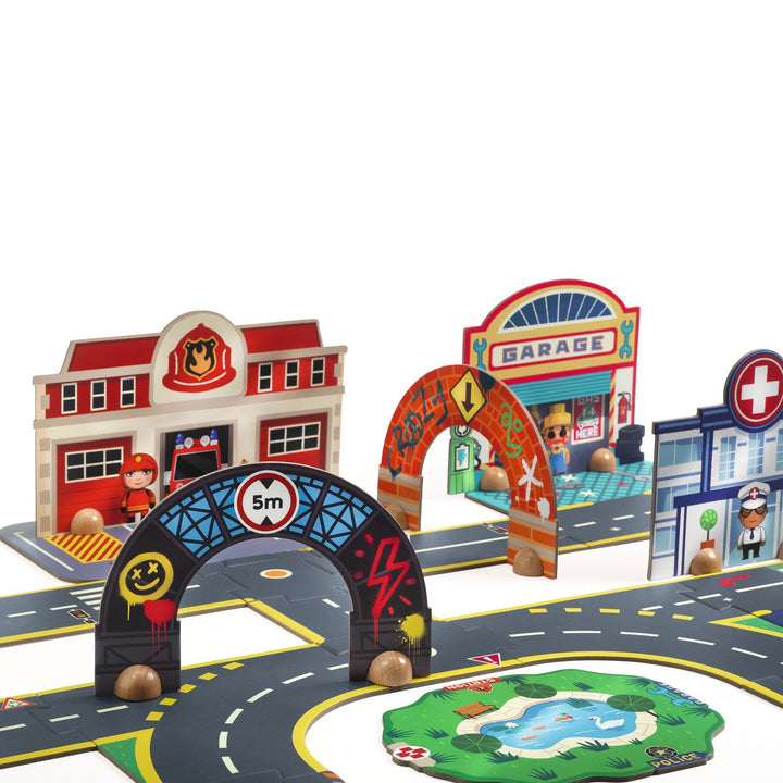Crazy Motors Puzzl'Up City-Gigante - 33 pcs