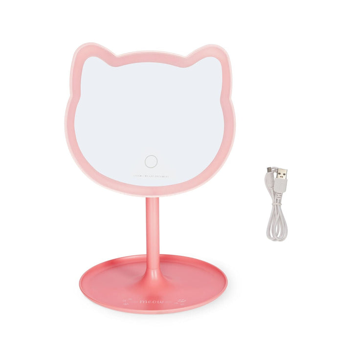 Espejo de Maquillaje con Luz - You Look Purrfect!
