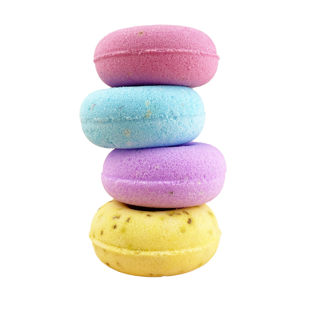 Bombas de baños : Caja 4 donuts efervescentes