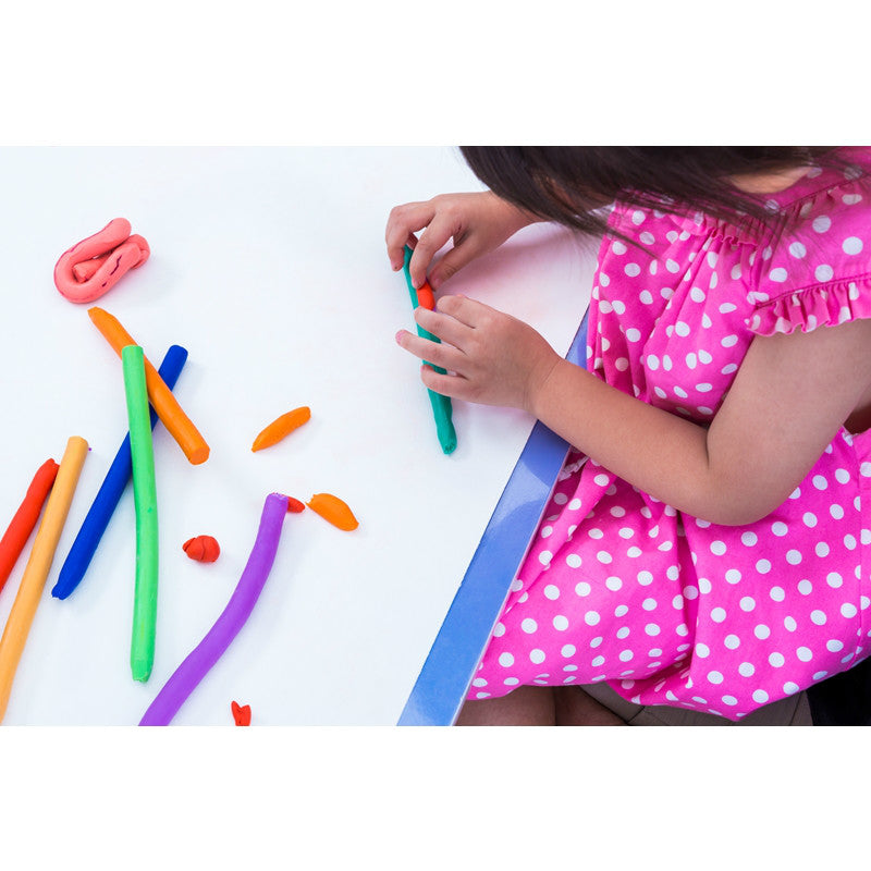 Kit plastilina Alpino 7 col. 90 grs.7 herramientas+rodillo