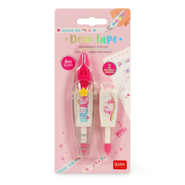 Bolígrafo con Cinta para Decorar - Deco Tape - Unicorn