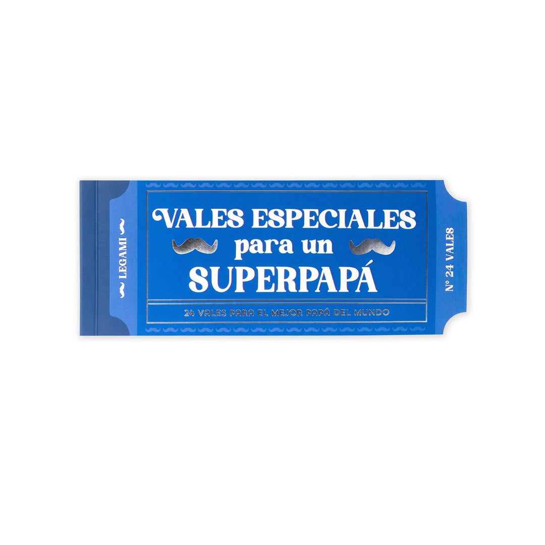 Bloque de 24 cupones para Papá - español - Gift Vouchers