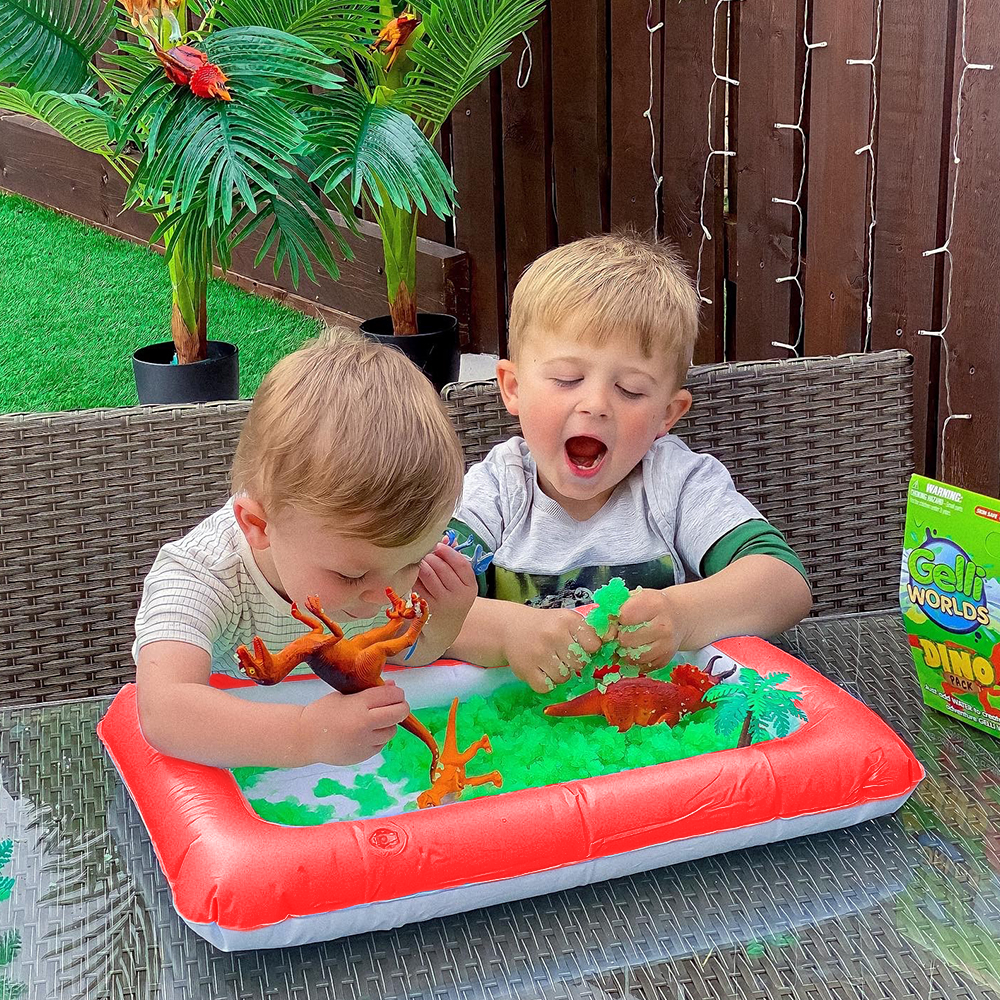 Bandeja de juegos inflable