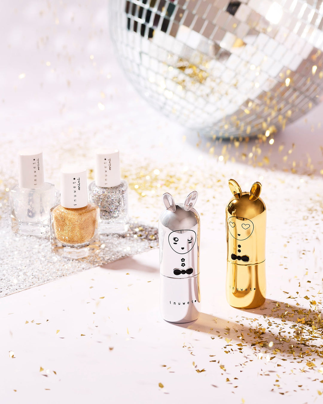 Esmalte de uñas a base de agua Kids - Top coats estrella sin aroma