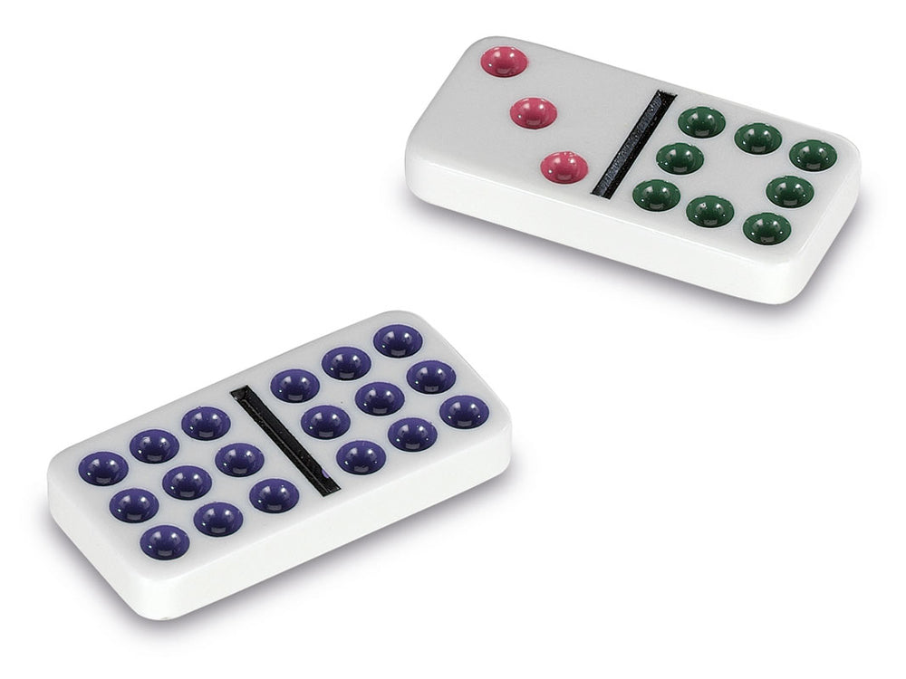 Domino Colores Doble 9 Metal Box