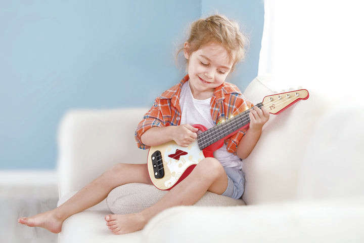 Aprende Ukelele con Luces - Rojo