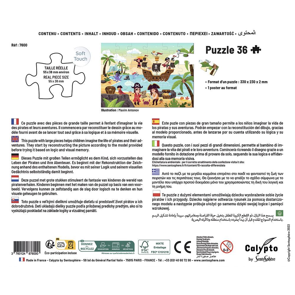 Puzzle 36 pc Animales Acróbatas