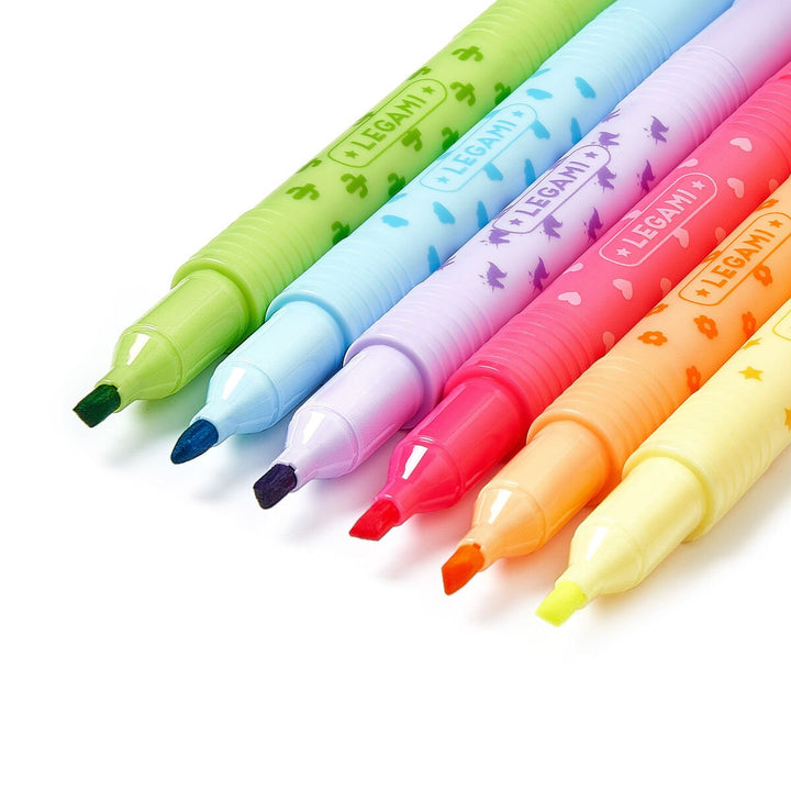 Set de 6 Subrayadores Borrables - Magic Highlighters