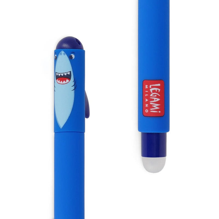 Bolígrafo de Gel Borrable - Erasable Pen - Shark