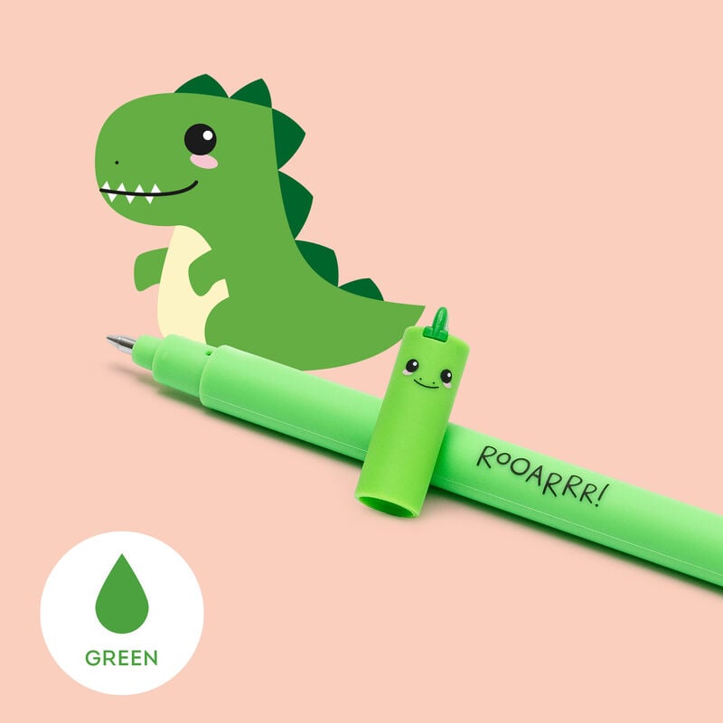 Bolígrafo de Gel Borrable - Erasable Pen - Dino