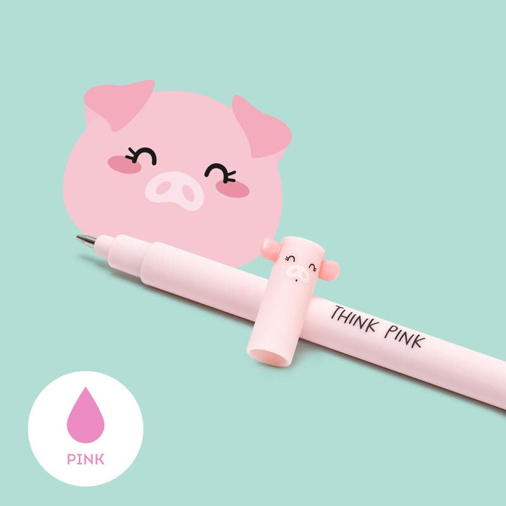 Bolígrafo de Gel Borrable - Erasable Pen - Piggy