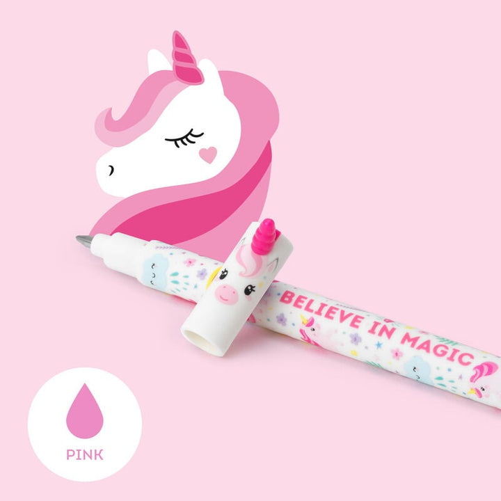 Bolígrafo de Gel Borrable - Erasable Pen - Unicorn
