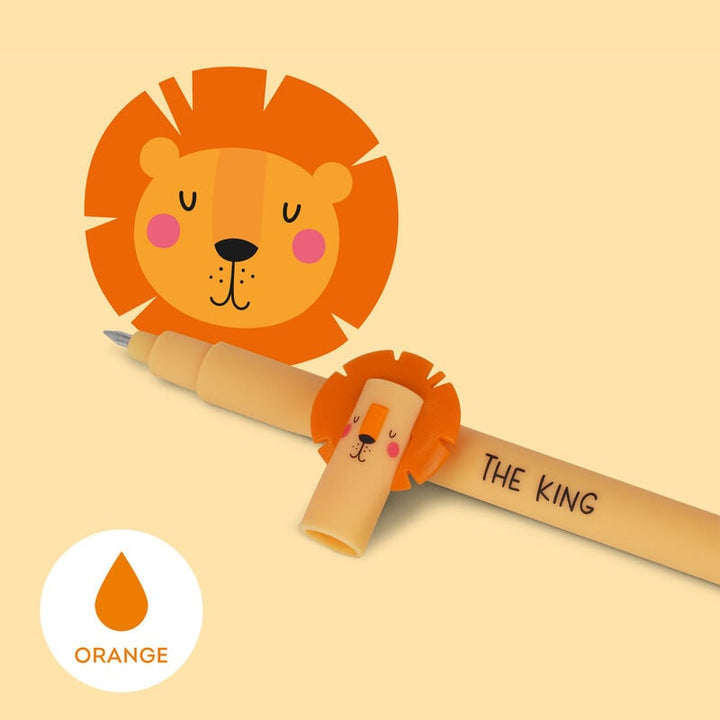 Bolígrafo de Gel Borrable - Erasable Pen - Lion