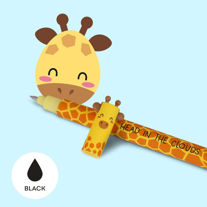 Bolígrafo de Gel Borrable - Erasable Pen - Giraffe