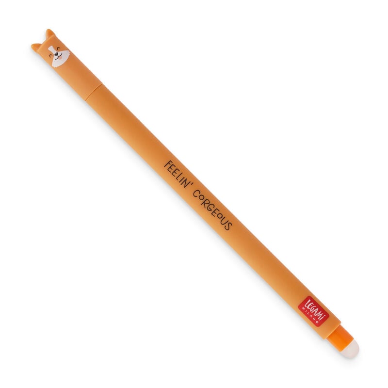 Bolígrafo de Gel Borrable - Erasable Pen - Corgi