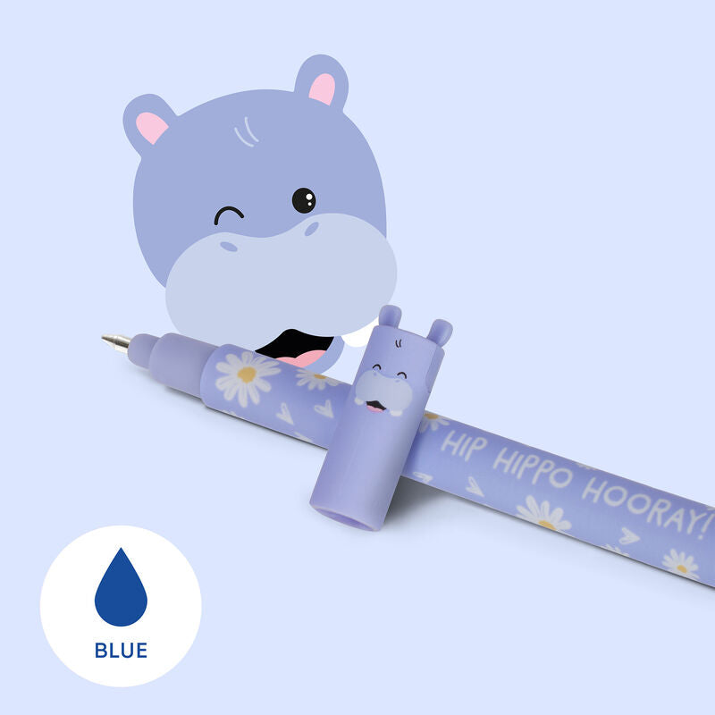Bolígrafo de Gel Borrable - Erasable Pen - Hippo