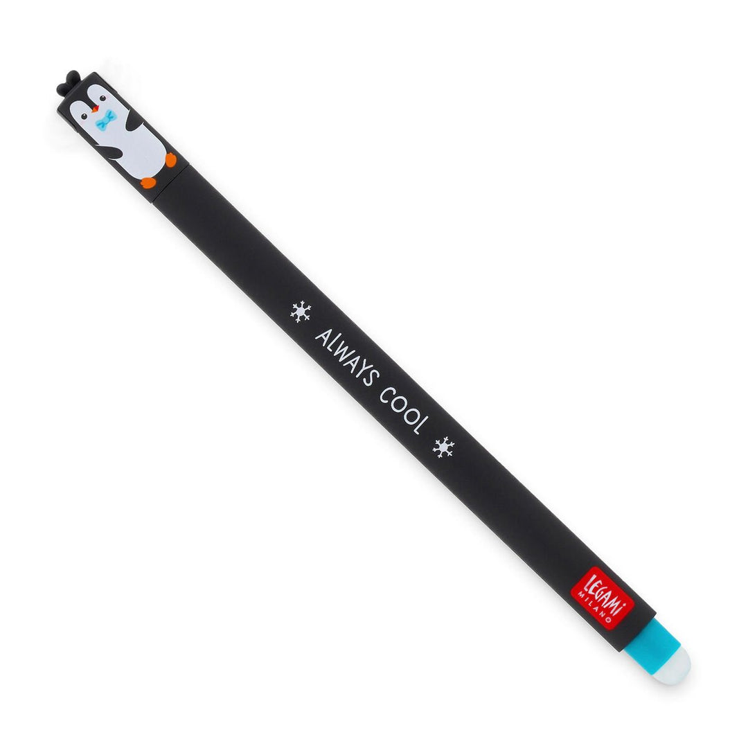 Bolígrafo de Gel Borrable - Erasable Pen - Penguin