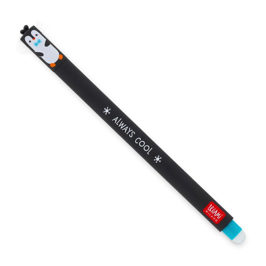 Bolígrafo de Gel Borrable - Erasable Pen - Penguin