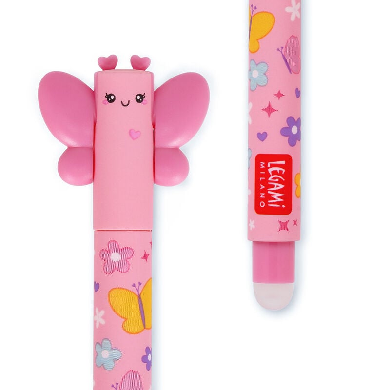 Bolígrafo de Gel Borrable - Erasable Pen - Butterfly