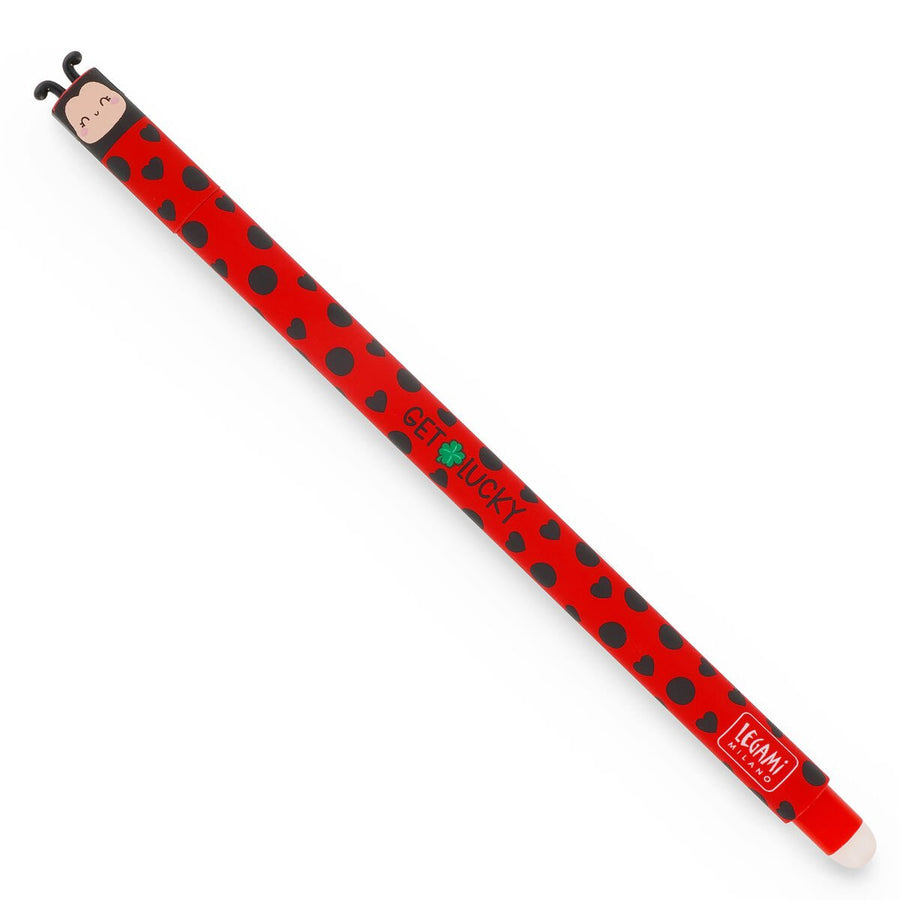 Bolígrafo de Gel Borrable Ladybug «Get Lucky» - Erasable Pen