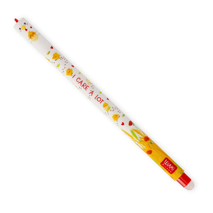 Bolígrafo Borrable Hen «I Care a Lot» - Erasable Pen