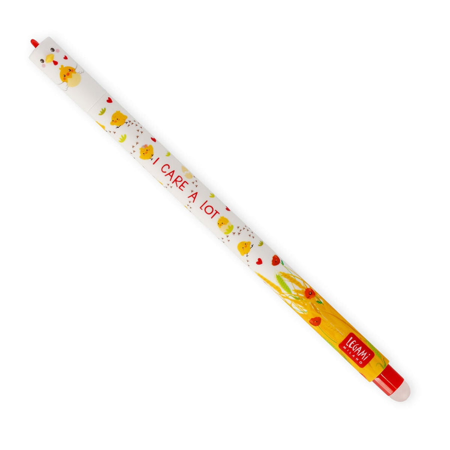 Bolígrafo Borrable Hen «I Care a Lot» - Erasable Pen