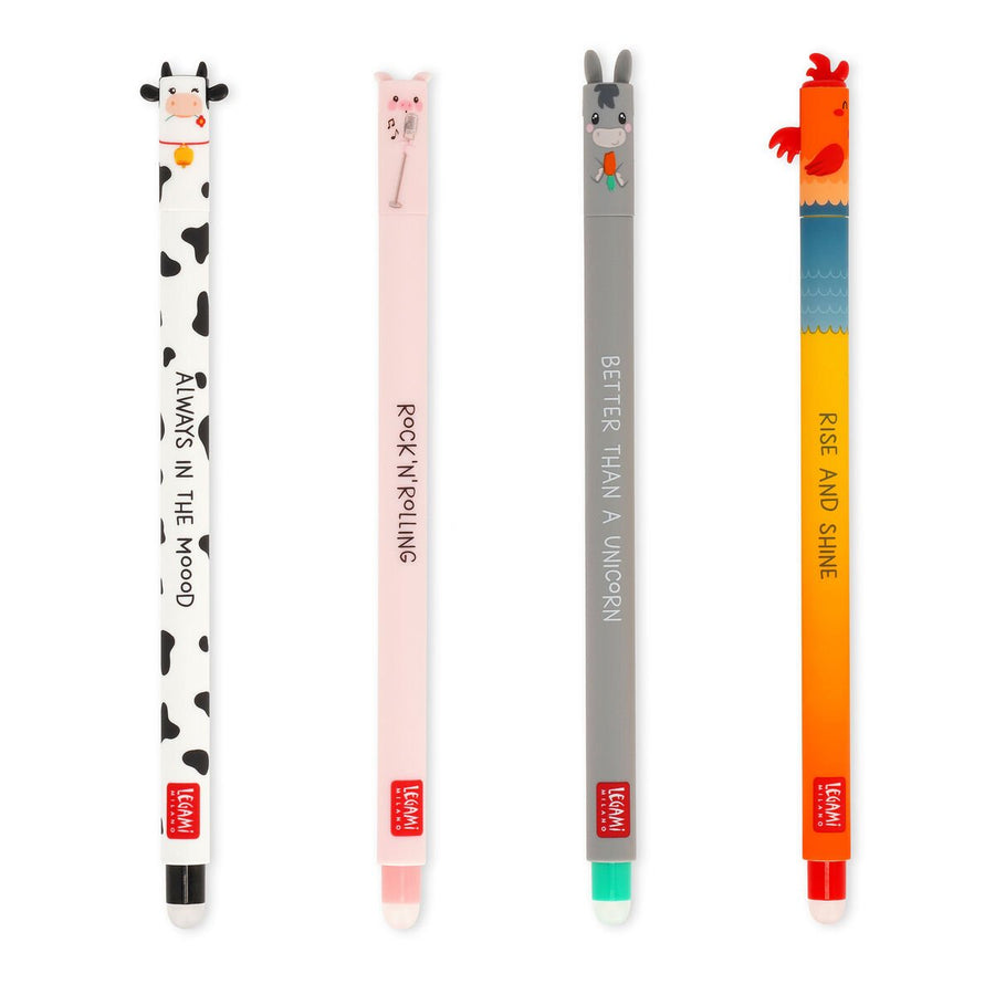 Bolígrafo de Gel Borrable - Erasable Pen - Farm Sweet Farm
