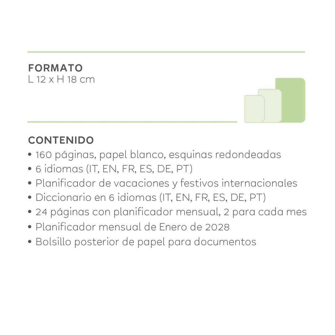 Agenda Semanal Fotográfica de 12 Meses Medium 2027 - Dachsund