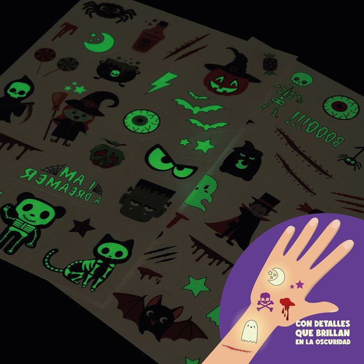 Tatuajes Temporales - Halloween - Tattoos - Halloween