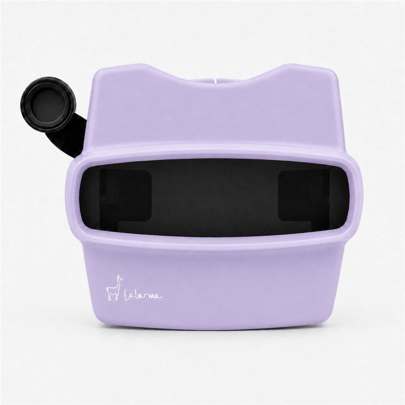 Visor 3D retro - Violeta