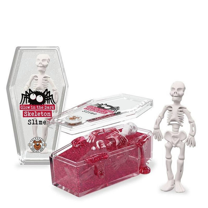 BOO Set Slime Glitter Esqueleto