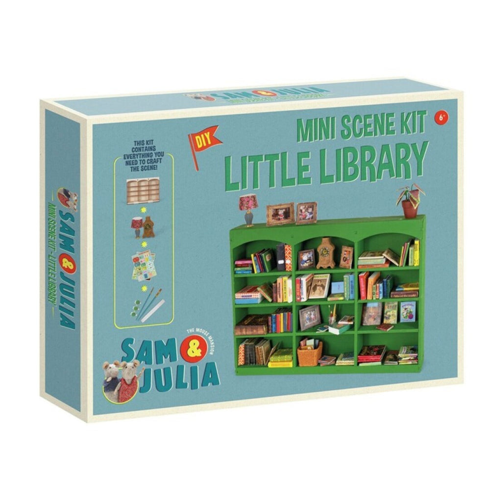 Sam & Julia - Kit escena - Pequeña biblioteca