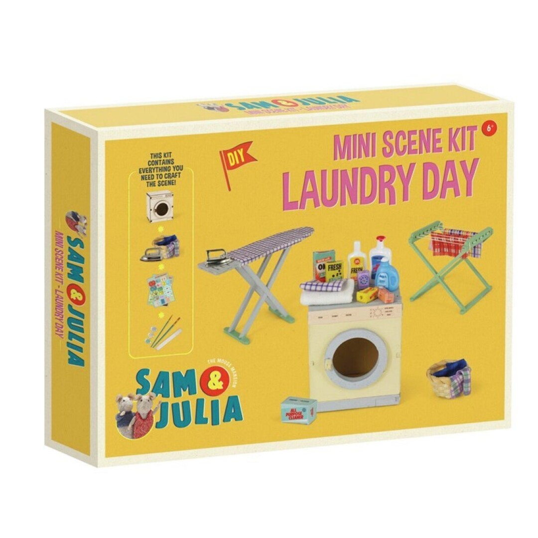 Sam & Julia - Kit escena - La lavandería