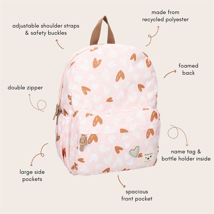 Mochila Loving Days - Roze