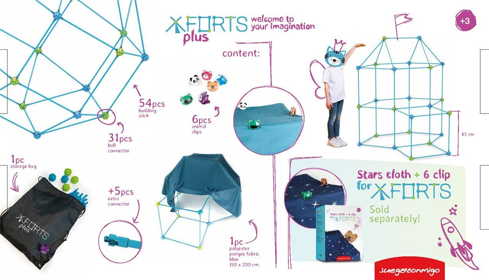 XForts Set 85 pcs