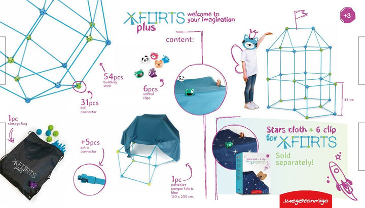 XForts Set 85 pcs