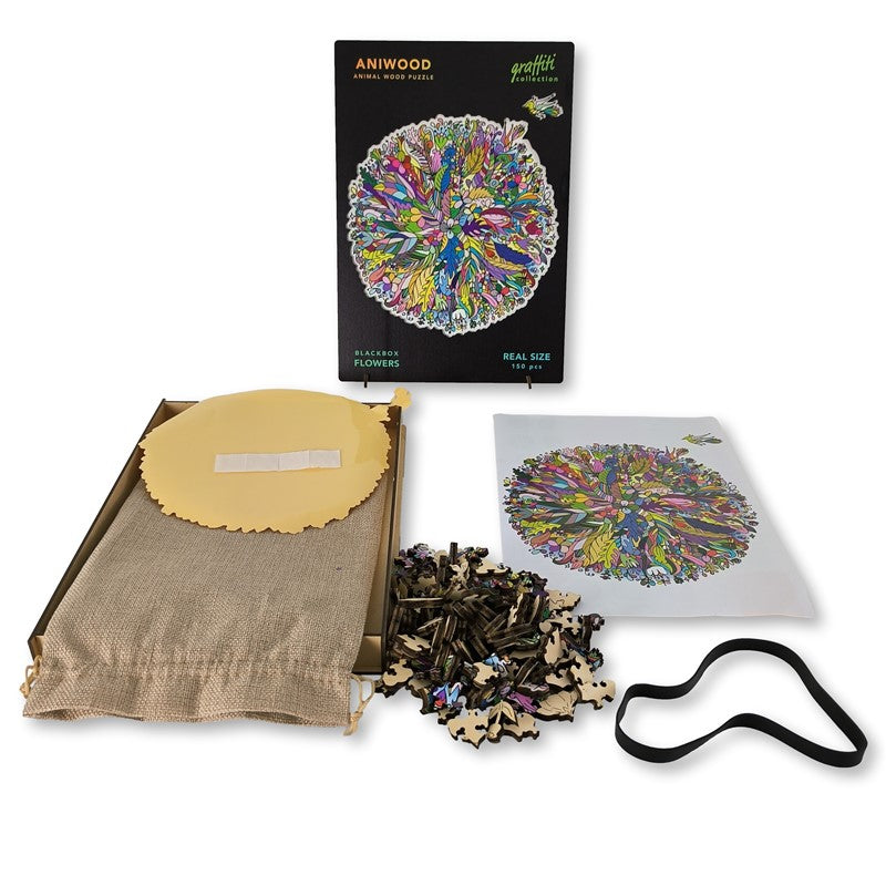 Puzzle AW Graffiti Flores M