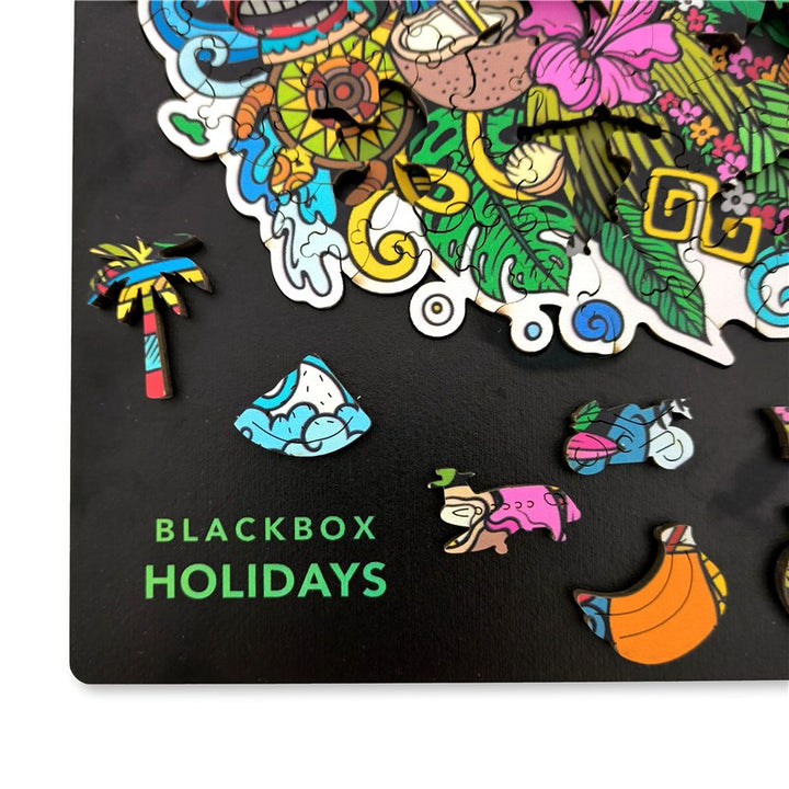 Puzzle Aniwood Graffiti Vacaciones M