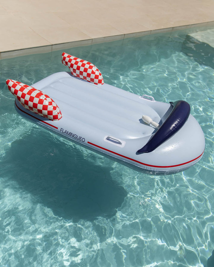 Flotador tabla lancha con pistola de agua Galactic - Space Age