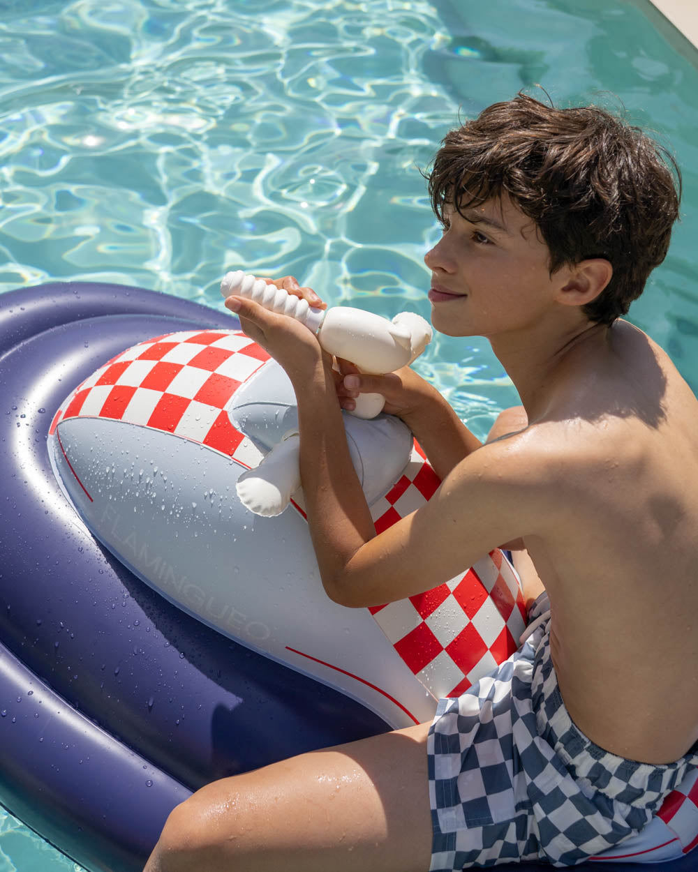 Flotador moto de agua con pistola - Ranger - Space Age