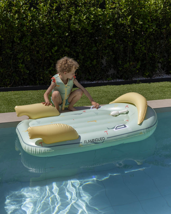 Flotador nave espacial verde - MOGLI - Jungle