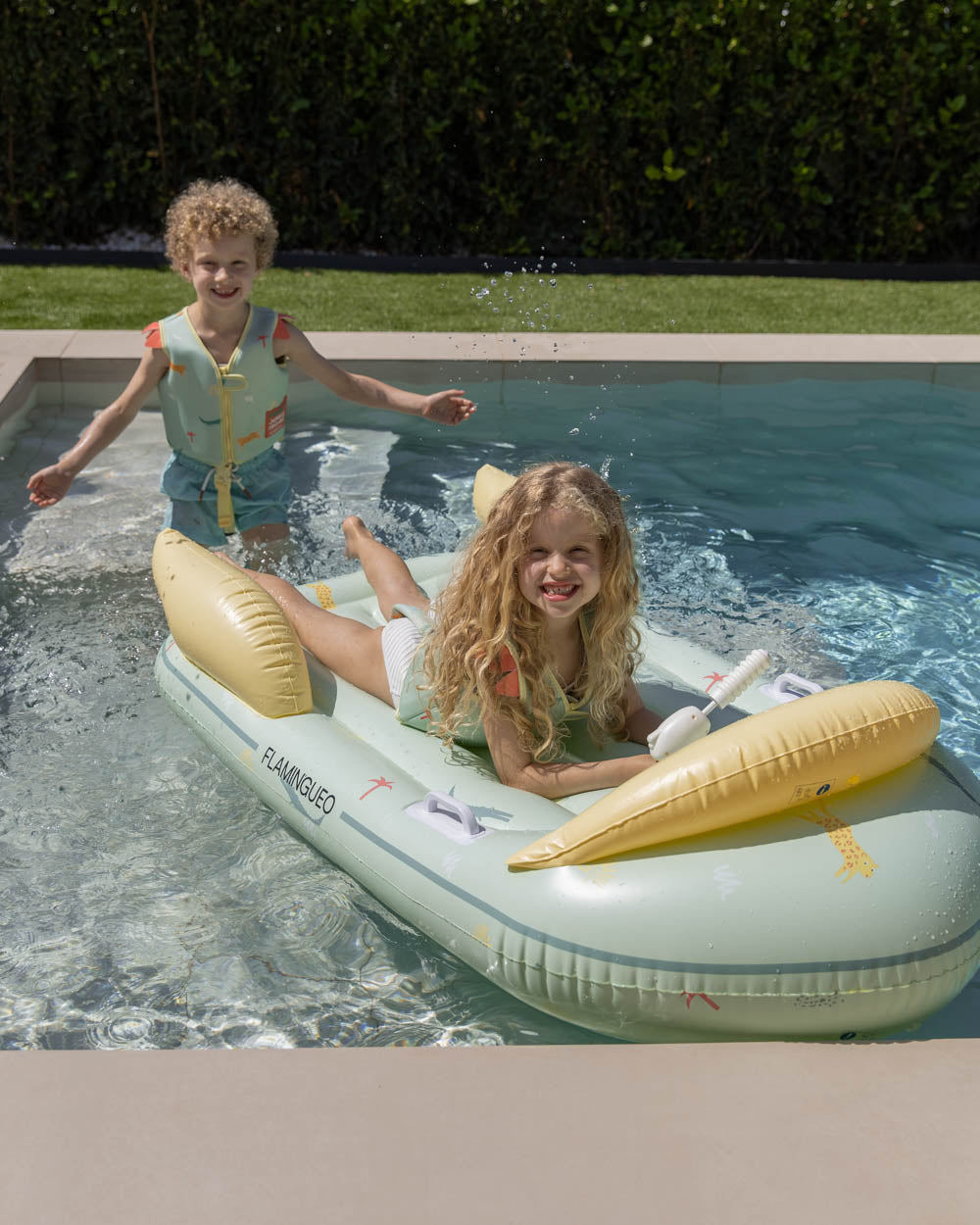 Flotador nave espacial verde - MOGLI - Jungle