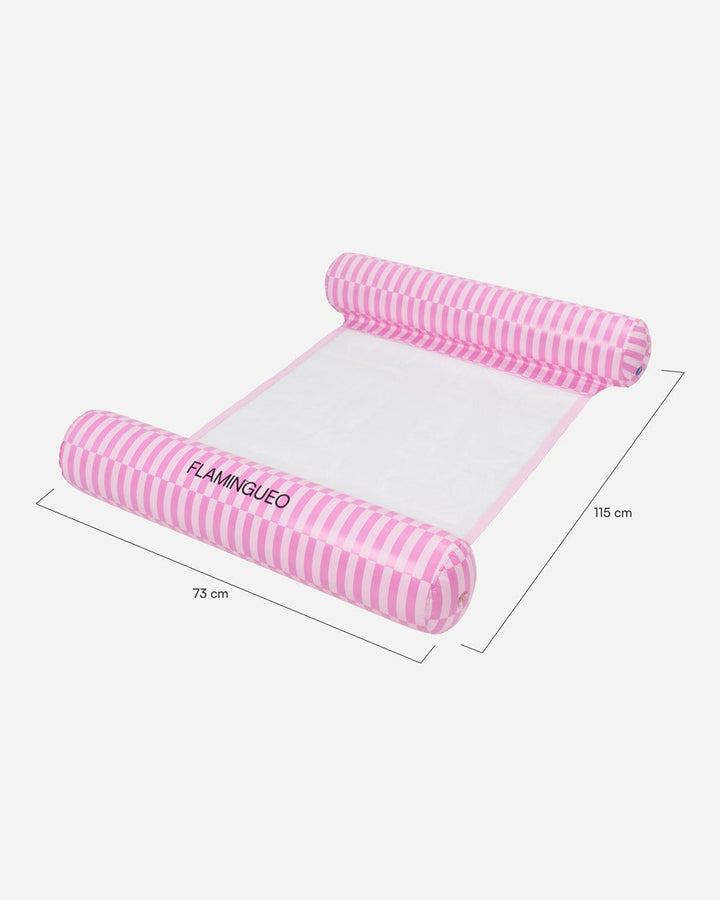Flotador hamaca rejilla rosa KALA - colección Sorbetto