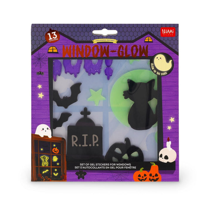 Set de Adhesivos de Gel para Ventanas - Windo-Glow - mediano