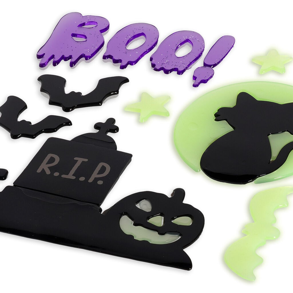 Set de Adhesivos de Gel para Ventanas - Windo-Glow - mediano
